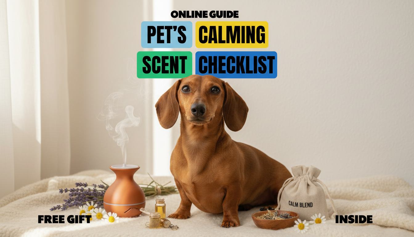 Pet Calming Scent Checklist: Safe, Simple Routine